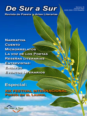cover image of De Sur a Sur Revista Poesía y Artes Literarias #16